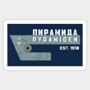 Pyramiden - Svalbard Sticker